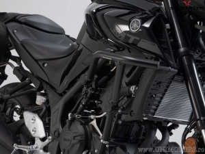 Crashbar - materiale: acciaio - colore: nero - Yamaha MT-03 ('16-) - SW-Motech