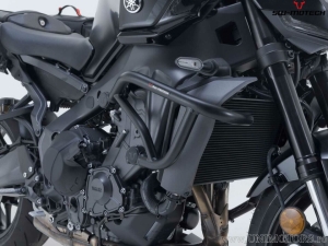 Crashbar - materiale: acciaio - colore: nero - Yamaha MT-09 ('23-) - SW-Motech