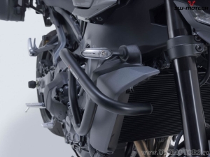 Crashbar - materiale: acciaio - colore: nero - Yamaha MT-09 ('23-) - SW-Motech