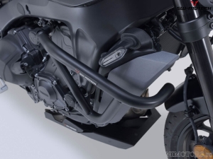 Crashbar - materiale: acciaio - colore: nero - Yamaha MT-09 ('23-) - SW-Motech
