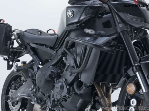 Crashbar - materiale: acciaio - colore: nero - Yamaha MT-09 ('23-) - SW-Motech