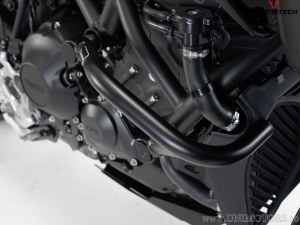 Crashbar - materiale: acciaio - colore: nero - Yamaha NIKEN ('18-) - SW-Motech