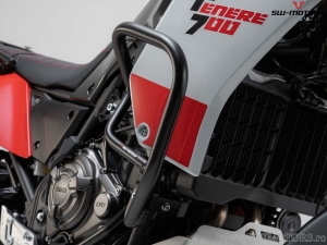 Crashbar - materiale: acciaio - colore: nero - Yamaha Ténéré 700 ('19-) - SW-Motech