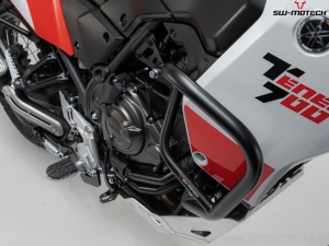 Crashbar - materiale: acciaio - colore: nero - Yamaha Ténéré 700 ('19-) - SW-Motech