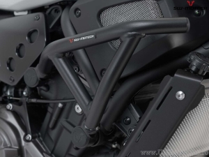 Crashbar - materiale: acciaio - colore: nero - Yamaha XSR700 ('15-) / XSR700 XT ('19-) - SW-Motech