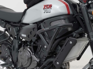 Crashbar - materiale: acciaio - colore: nero - Yamaha XSR700 ('15-) / XSR700 XT ('19-) - SW-Motech