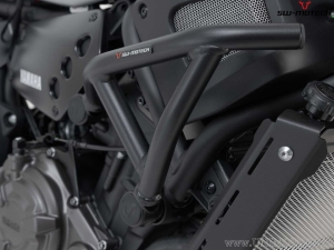 Crashbar - materiale: acciaio - colore: nero - Yamaha XSR700 ('15-) / XSR700 XT ('19-) - SW-Motech