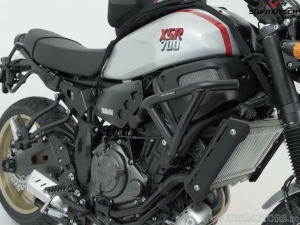 Crashbar - materiale: acciaio - colore: nero - Yamaha XSR700 ('15-) / XSR700 XT ('19-) - SW-Motech