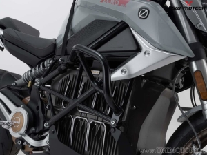 Crashbar - materiale: acciaio - colore: nero - Zero SR/F ('19-) - SW-Motech