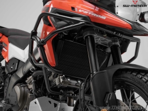 Crashbar superiore - materiale: acciaio - colore: nero - Suzuki V-Strom 1050 ('19-) - SW-Motech