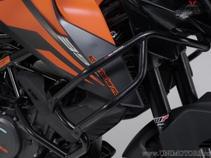 Crashbar superiore per crashbar originale KTM - acciaio nero - KTM 390 Adv ('19-) - SW-Motech