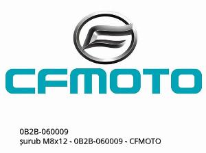 Csavar M8x12 - 0B2B-060009 - CFMOTO