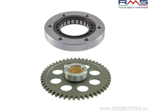 Cuplaj electromotor (bendix) + roata dintata - MBK YP Skyliner / Yamaha X-City / YP R X-Max / YP Majesty 4T 250-300cc - RMS
