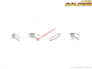 Curea transmisie X Special (15,5X8,5X1049mm / 30°) - Piaggio Bravo 50 2T (numai pentru Over Range 6119262) - Malossi