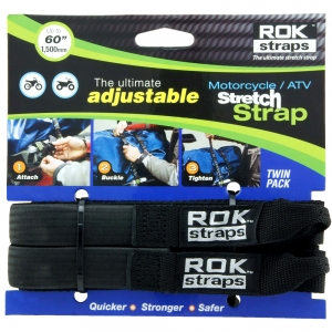 Curele reglabile ROK, HD 25mm (Black) - Oxford