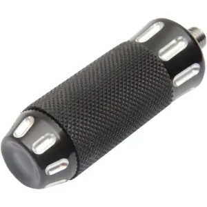Custom Brake and Shift Peg - Black, Chrome - 16030286
