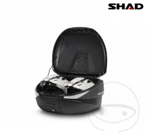 Cutie portbagaj (topcase) - 46-58 litri - carbon culoare negru - Shad Model SH50X - JM