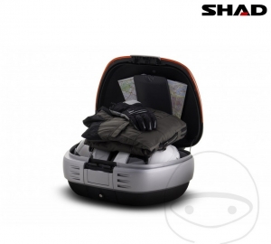 Cutie portbagaj (topcase) - 50 litri - culoare negru - Shad Model SH50 - JM