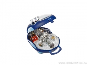 Cutie set becuri de schimb 12V H4 (6 becuri si 3 sigurante) - Osram
