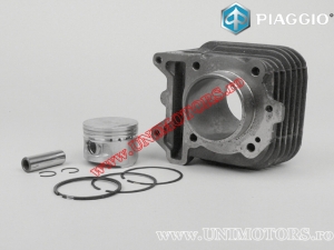 Cylinder set (engine) - Piaggio Leader AC (air) - 125cc 4T - (Piaggio)