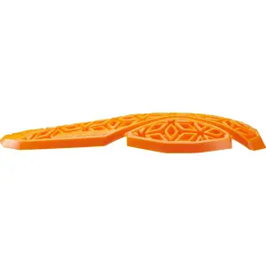 D3O® Diablo L1 Compact Genouillères/Protections de Coude - Orange - Adulte - 27060381