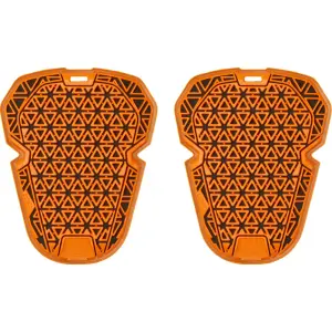D3O® Ghost Protettori d'Impatto per Spalla e Fianchi - Nero, Arancione - Adulto - 27060250