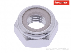 Dado autobloccante Pro Bolt M10 x 1.50 mm alluminio argentato - JM