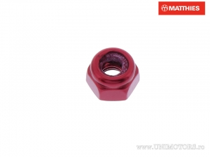 Dado autobloccante Pro Bolt M4 x 0,70 mm alluminio rosso - JM