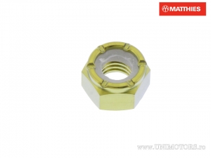 Dado Autobloccante Pro Bolt M6 x 1.00 mm Titanio Dorato - JM