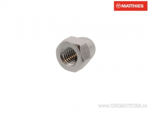 Dado chiuso Pro Bolt M5 x 0.80 mm alluminio argentato - JM
