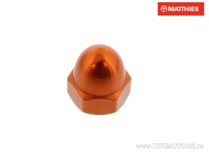 Dado chiuso Pro Bolt M6 x 1.00 mm alluminio arancione - JM