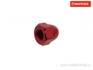 Dado chiuso Pro Bolt M6 x 1.00 mm alluminio rosso - JM