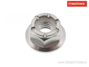 Dado con Collare di Bloccaggio Pro Bolt M6 x 1,00 mm Titanio Grigio - JM