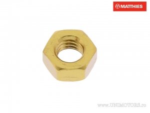 Dado in Alluminio Oro Pro Bolt M6 x 1.00 mm - JM