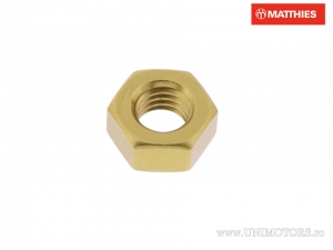 Dado in Alluminio Oro Pro Bolt M6 x 1.00 mm - JM