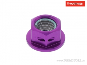 Dado pignone posteriore Pro Bolt M8 x 1.25 mm alluminio Racing viola - JM