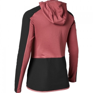 DAMEN DEFEND THERMO KAPUZENPULLOVER: Größe - L