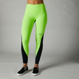 Damen Detour Leggings [Gelb Flo]: Größe - S