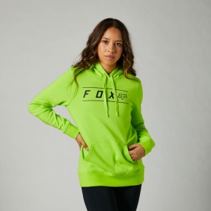 Damen Freizeit-Kapuzenpullover Pinnacle PO Fleece [Gelb Flo]: Größe L