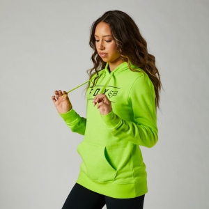 Damen Freizeit-Kapuzenpullover Pinnacle PO Fleece [Gelb Flo]: Größe L
