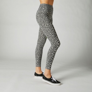 Damen Leggings AOP Detour [Grau/Schwarz]: Größe - S