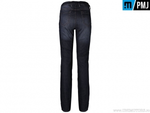 Damen Motorrad-/Freizeithose PMJ Jeans LEGD18 Caferacer Denim (dunkelblau) - PM Jeans
