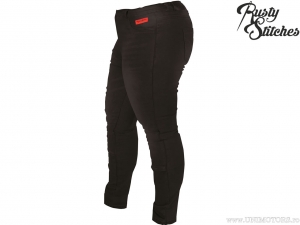 Damen Motorradhose Rusty Stitches Super Ella Schwarz - Rusty Stitches