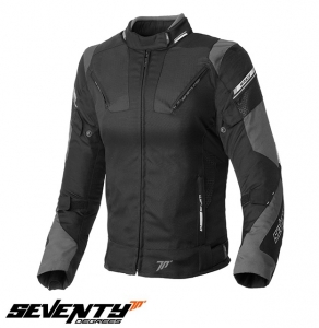 Damen Racing Seventy Sommer/Winter Jacke SD-JR71 Modell Farbe: Schwarz/Grau