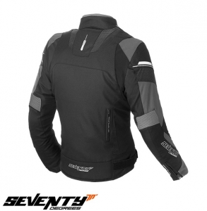Damen Racing Seventy Sommer/Winter Jacke SD-JR71 Modell Farbe: Schwarz/Grau