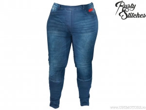 Dames motorbroek Rusty Stitches Super Ella Denim (blauw) - Rusty Stitches