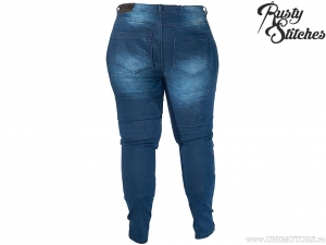 Dames motorbroek Rusty Stitches Super Ella Denim (blauw) - Rusty Stitches