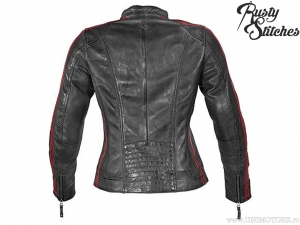 Dames motorjas Rusty Stitches Uma Grey (grijs) - Rusty Stitches