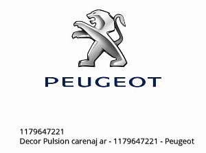 Dekor pulsion owiewka tył - 1179647221 - Peugeot