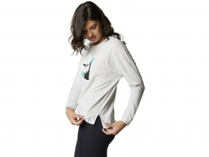DETONATE LS KNIT TOP [LT GRY]: Size - M